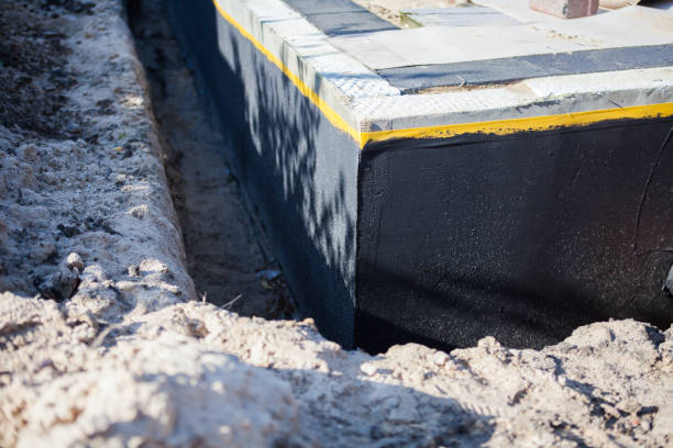 Residential Foundation Crack Repair installation at a Carle Place, NY home by SJ Waterproofing Pros
