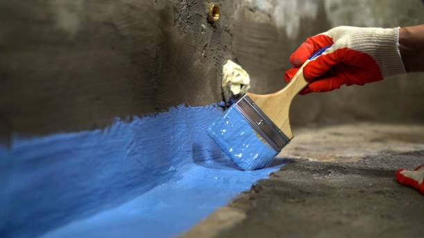 SJ Waterproofing Pros commercial waterproofing team near Carle Place, NY